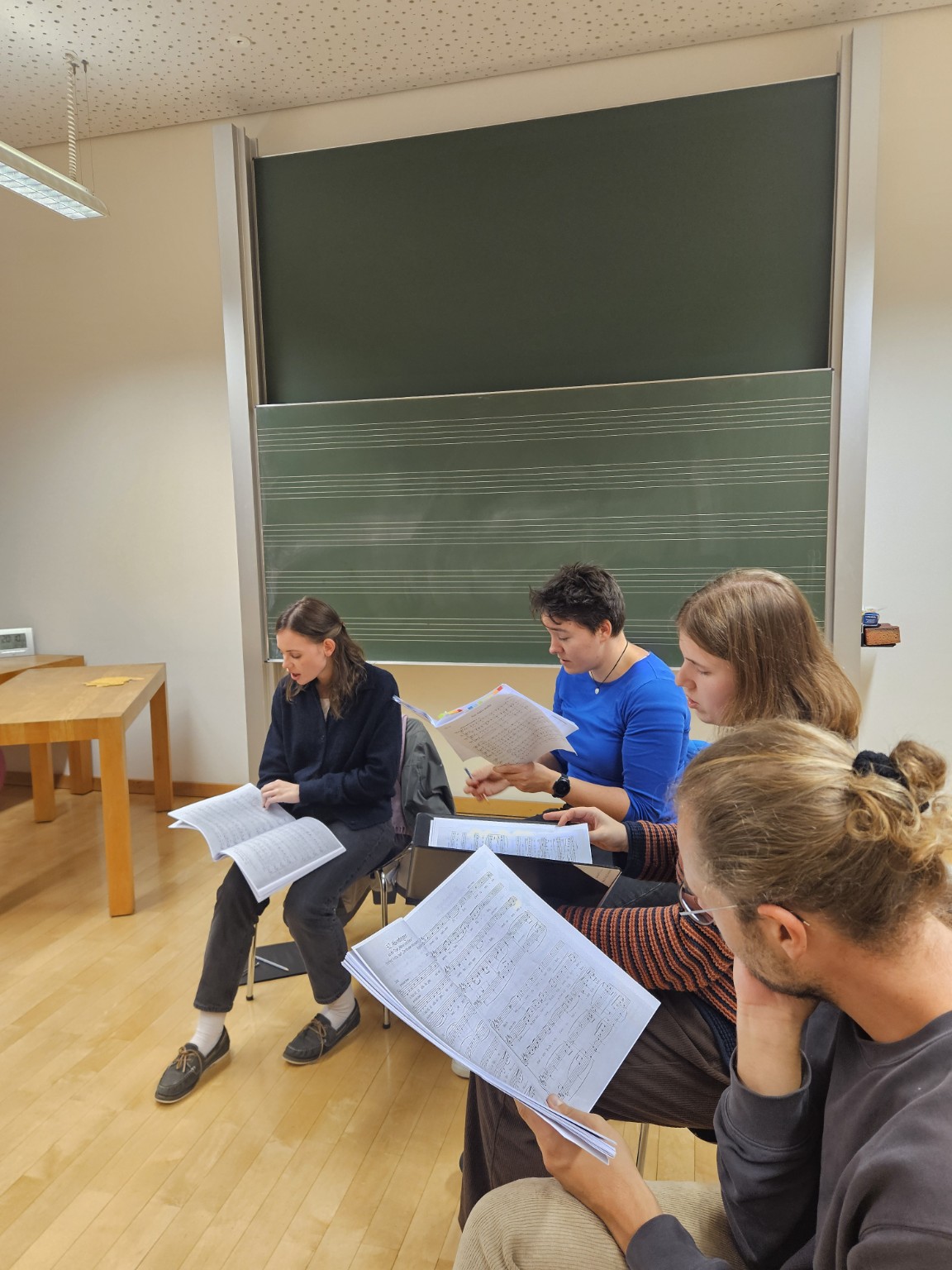Achtklang – Einblick in die musikalische Probenarbeit